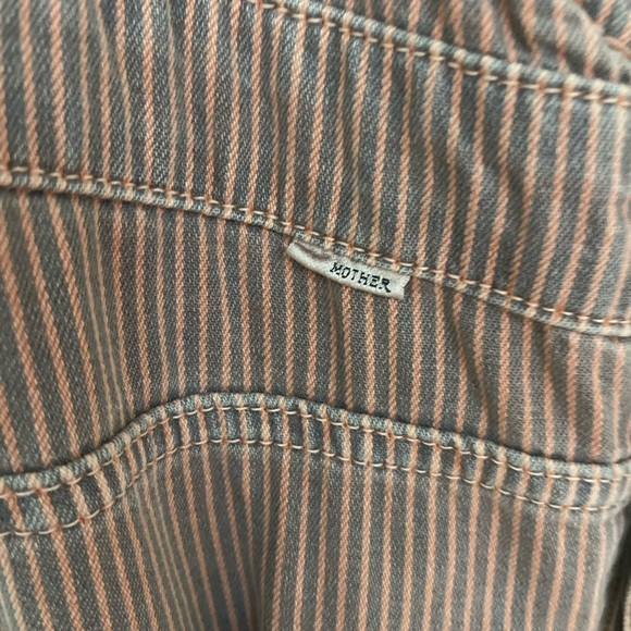 Mother The Scrapper Overalls from Anthropologie Size L EUC - Picture 8 of 16